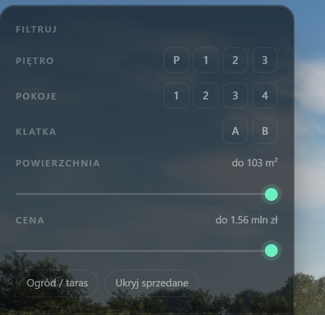 Narrow it to what they can afford — the Orvala interface